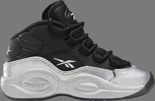 Кроссовки question mid big kid 'i3 motorsports' Reebok, черный