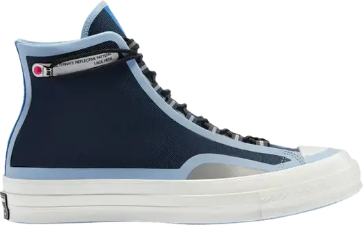Кроссовки Converse Chuck 70 High Seam Tape - Serenity, синий