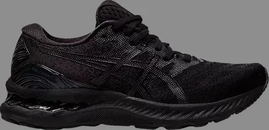 Кроссовки wmns gel nimbus 23 wide 'black' Asics, черный