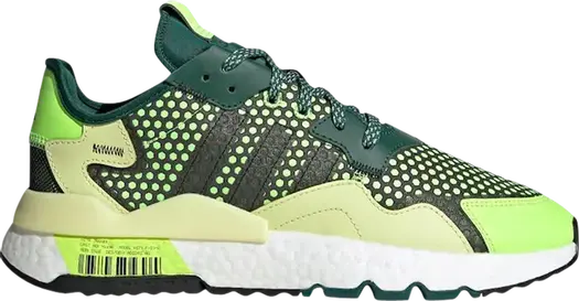 Кроссовки Adidas Nite Jogger '3M Branding - Signal Green', зеленый