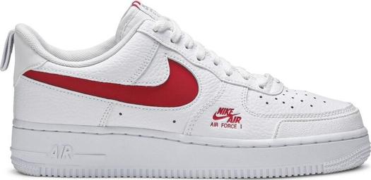 Кроссовки Nike Air Force 1 Low Utility 'White Red', белый