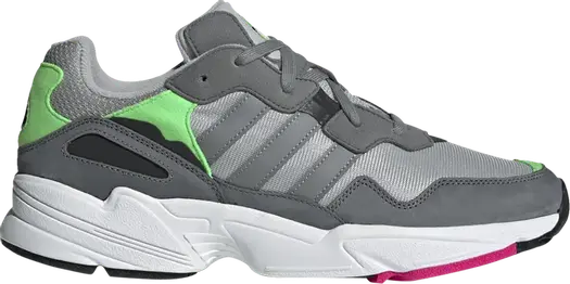 Кроссовки Adidas Yung-96 'Grey Shock Pink', серый