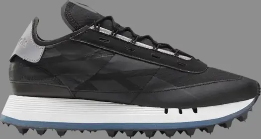 Кроссовки wmns legacy 83 'black neon blue' Reebok, черный