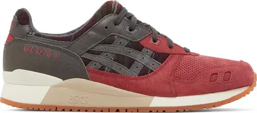 Кроссовки gel lyte 3 og 'brisket red' Asics, красный