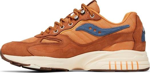 Кроссовки Saucony 3D Grid Hurricane Endless Knot, коричневый