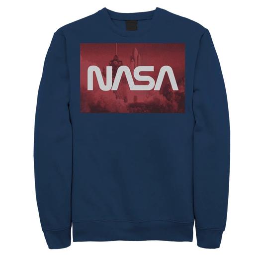 Мужской свитшот с надписью NASA Space Shuttle Blast Off Licensed Character