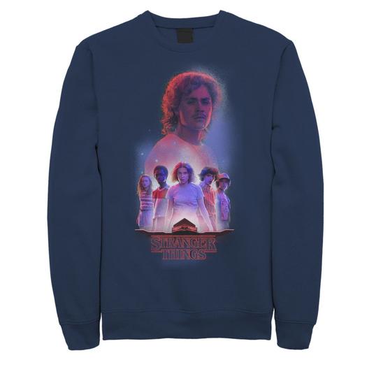 Мужской свитшот Netflix Stranger Things Billy Group Shot Licensed Character