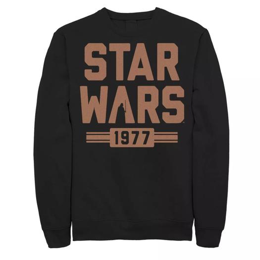 Мужской свитшот Star Wars Est 1977 Licensed Character