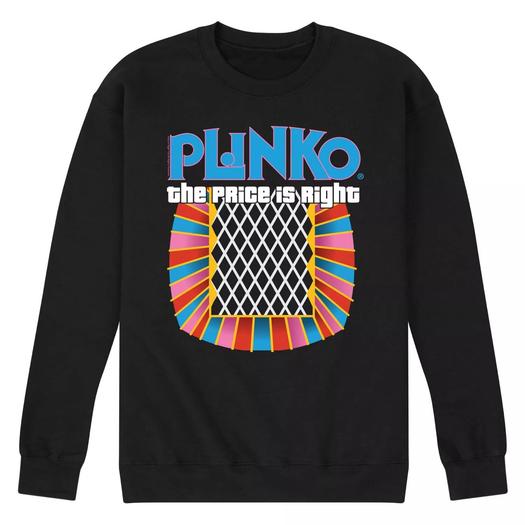 Мужской свитшот с рисунком Plinko Licensed Character