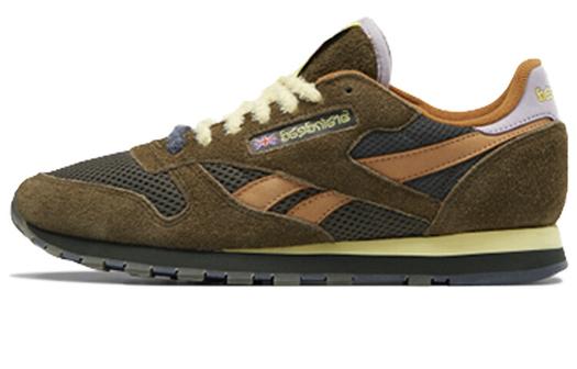 Классические кожаные кроссовки Reebok унисекс