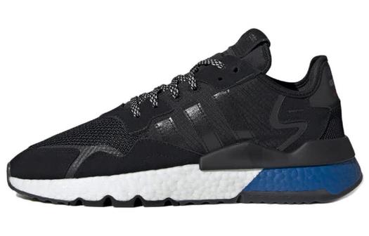 Кроссовки Adidas Originals Nite Jogger Core Black Lush Blue