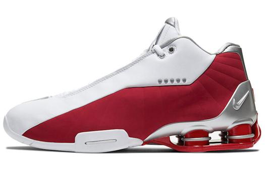 Кроссовки Nike Shox BB4, красный/белый