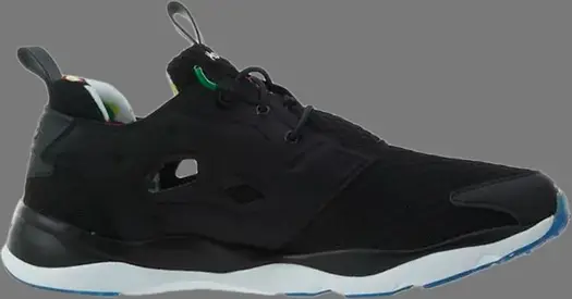 Кроссовки furylite bf 'black white' Reebok, черный