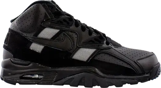 Кроссовки Nike Air Trainer SC High 'Triple Black', черный