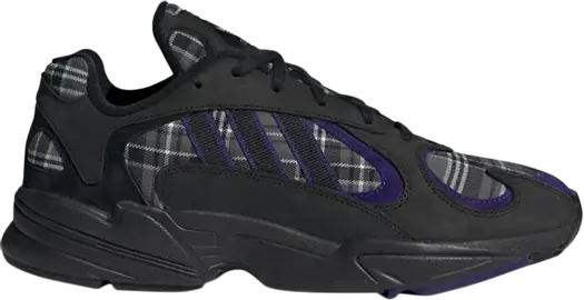 Кроссовки Adidas Yung-1 'Purple Plaid', фиолетовый