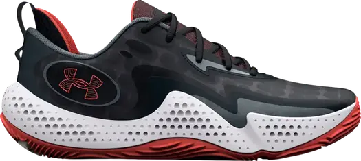 Кроссовки Under Armour Spawn 5 Black Red, черный