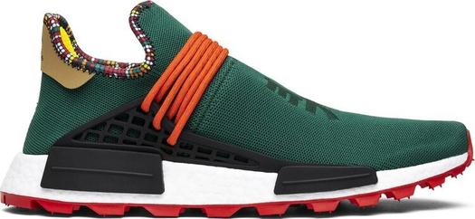 Кроссовки Adidas Pharrell x NMD Human Race 'Inspiration Pack' Asia Exclusive, зеленый