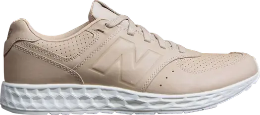 Кроссовки New Balance 574 Fresh Foam Leather, бежевый