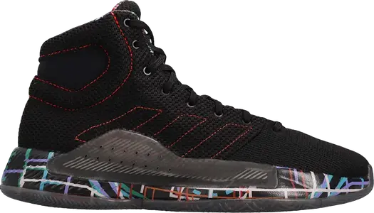 Кроссовки Adidas Pro Bounce Madness 2019 'True Orange', черный