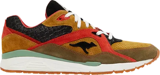 Кроссовки Bisso x Max Loewe x Roos United Made in Germany Rainbow Trout, коричневый