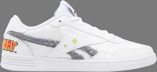 Кроссовки tom & jerry x wmns club memt 'fur & cheese' Reebok, белый