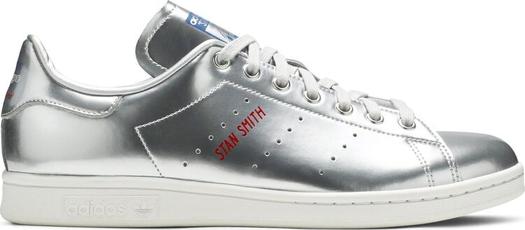 Мужские кроссовки Adidas Stan Smith, серебряный