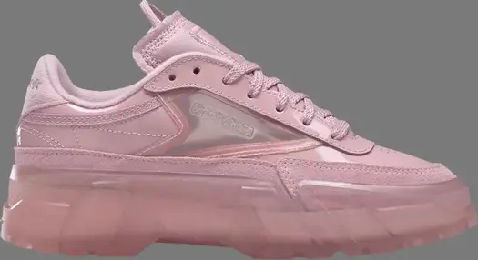 Кроссовки cardi b x club c j 'classic pink' Reebok, розовый