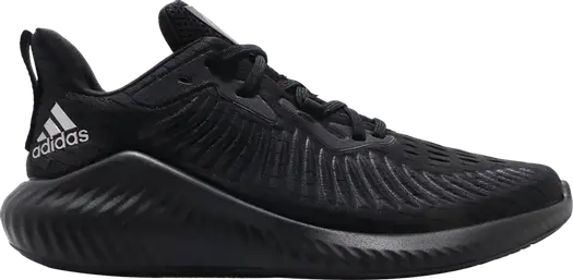 Кроссовки Adidas Alphabounce Plus 'Core Black', черный