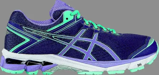 Кроссовки wmns gt 1000 4 'midnight violet beach glass' Asics, синий