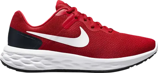 Кроссовки Nike Revolution 6 'University Red', красный