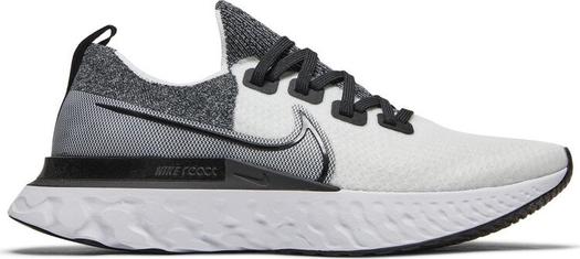 Кроссовки Nike React Infinity Run Flyknit 'Black White', черный