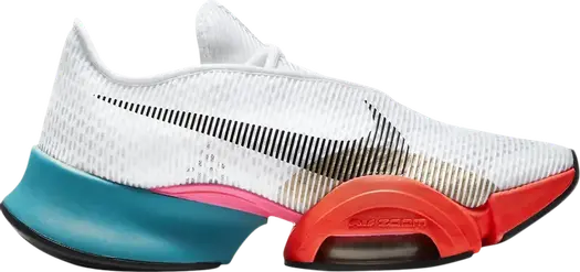 Кроссовки Nike Air Zoom SuperRep 2 'White Crimson Teal', белый
