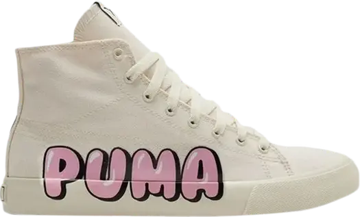 Кроссовки Puma Bari Mid Logo - White, белый