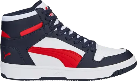 Кроссовки Puma Rebound LayUp Parisian Night High Risk Red, синий