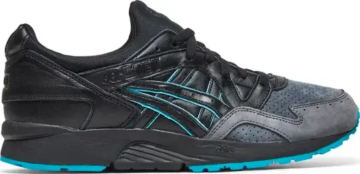 Кроссовки kith x gel lyte 5 'leatherback' Asics, черный