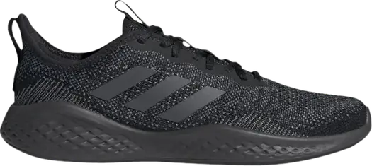 Кроссовки Adidas Fluidflow 'Black Onix', черный