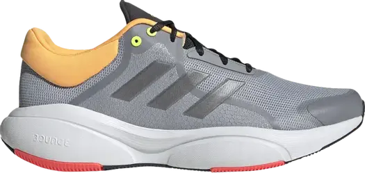 Кроссовки Adidas Response 'Halo Silver Flash Orange', серебряный