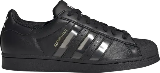 Кроссовки Adidas Superstar 'Black Transparent', черный