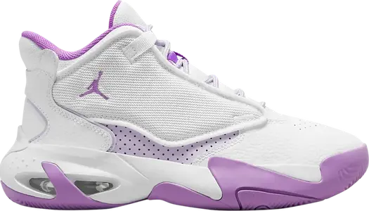 Кроссовки Jordan Max Aura 4 GS White Barely Grape, белый