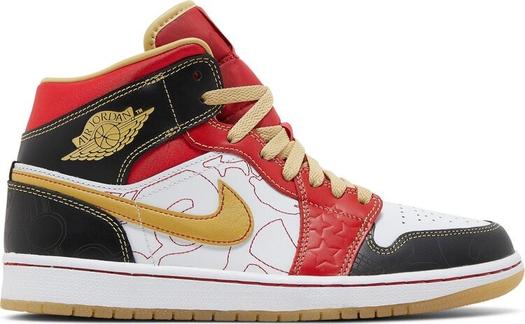 Кроссовки Air Jordan 1 Mid SE GC XQ 2022, белый