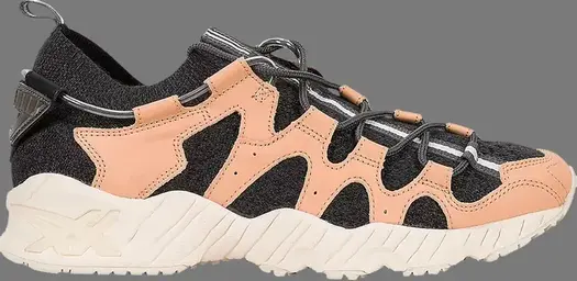 Кроссовки bodega x gel mai wool knit 'carbon evening sand' Asics, черный