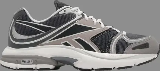 Кроссовки critic x premier road plus 6 'grey reflective' Reebok, серый