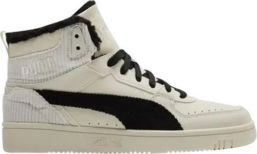 Кроссовки Puma Rebound Joy Fur Corduroy - Whisper White, кремовый