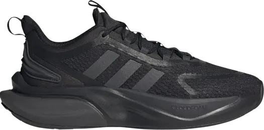 Кроссовки Adidas Alphabounce Plus 'Black Carbon', черный