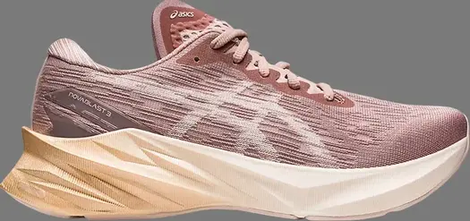 Кроссовки wmns novablast 3 'fawn mineral beige' Asics, загар