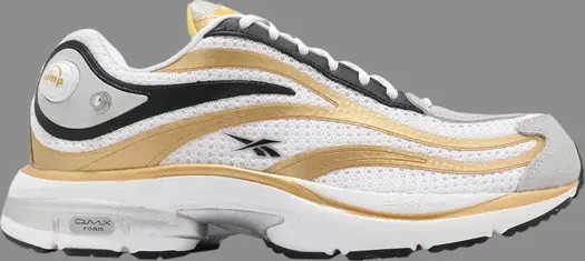 Кроссовки premier pump paris 'gold metallic' Reebok, белый