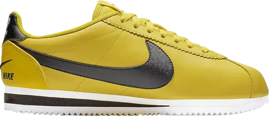 Кроссовки Nike Classic Cortez Premium 'Bright Citron', желтый