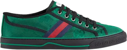 Кроссовки Gucci Tennis 1977 Off the Grid Low Green, зеленый