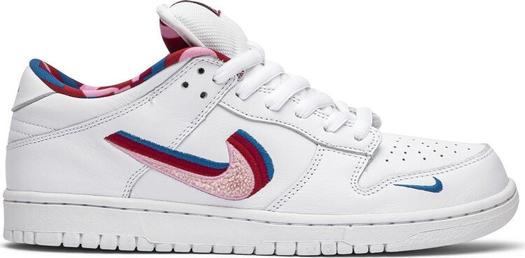 Кроссовки Nike Parra x Dunk Low OG SB QS, белый