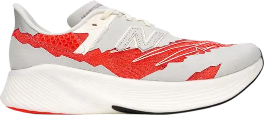 Кроссовки New Balance Stone Island x Tokyo Design Studio x FuelCell RC Elite v2 'Energy Red', серый